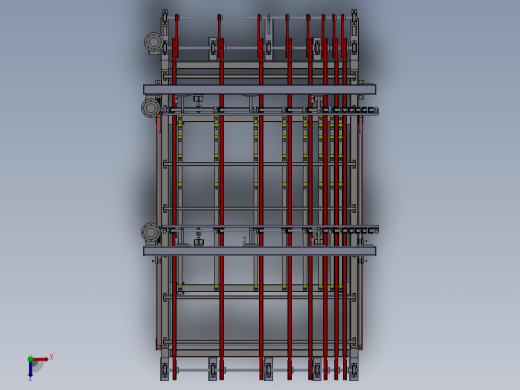玻璃抛落式中转台sw21可编辑俯视缩略图