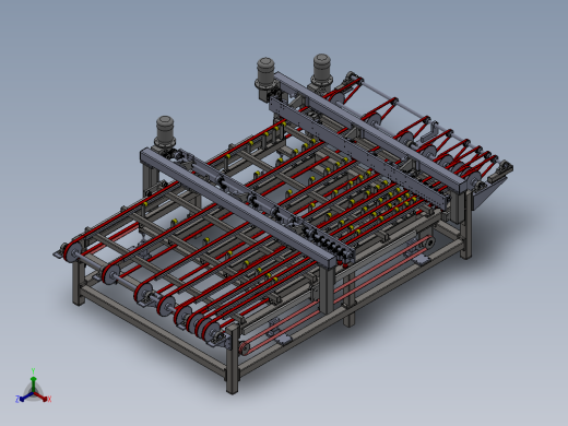 玻璃抛落式中转台sw21可编辑正等轴测缩略图