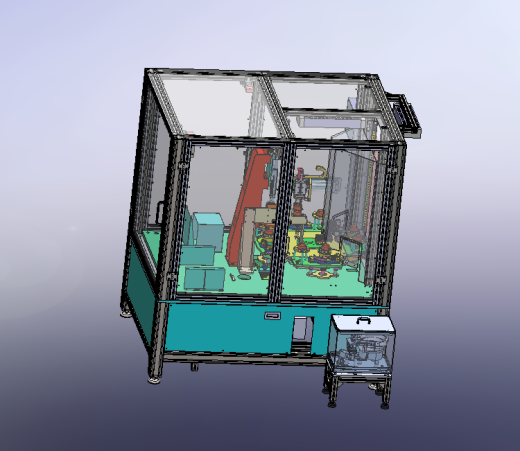 旋片泵保护壳组装设备sw20可编辑缩略图