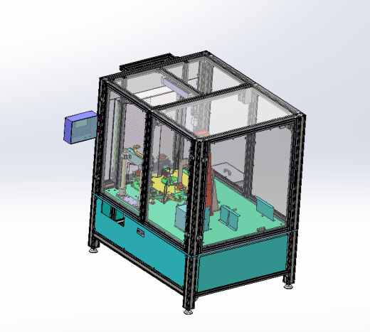 旋片泵保护壳组装设备sw20可编辑缩略图