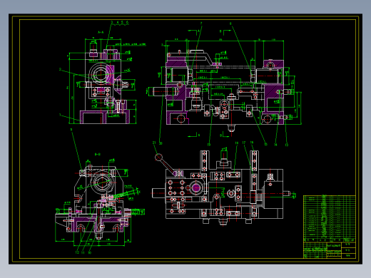 普通车床尾座体的工艺及多向回转式钻模设计997142===600ku
