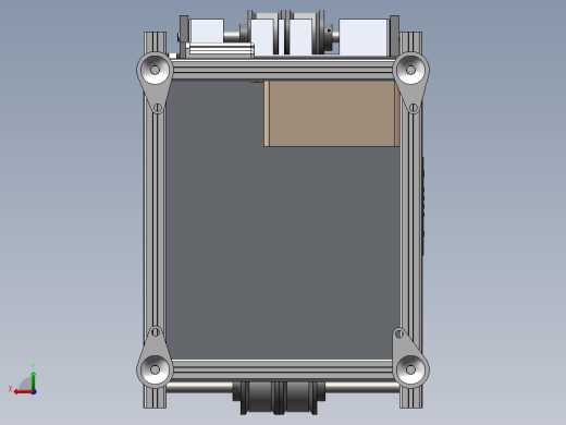 双面覆膜切断机3D后视缩略图