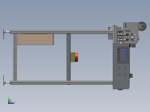 双面覆膜切断机3D左视缩略图