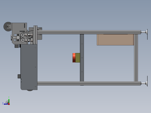双面覆膜切断机3D右视缩略图