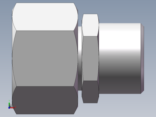 直通变径接头、2D-22-24前视缩略图