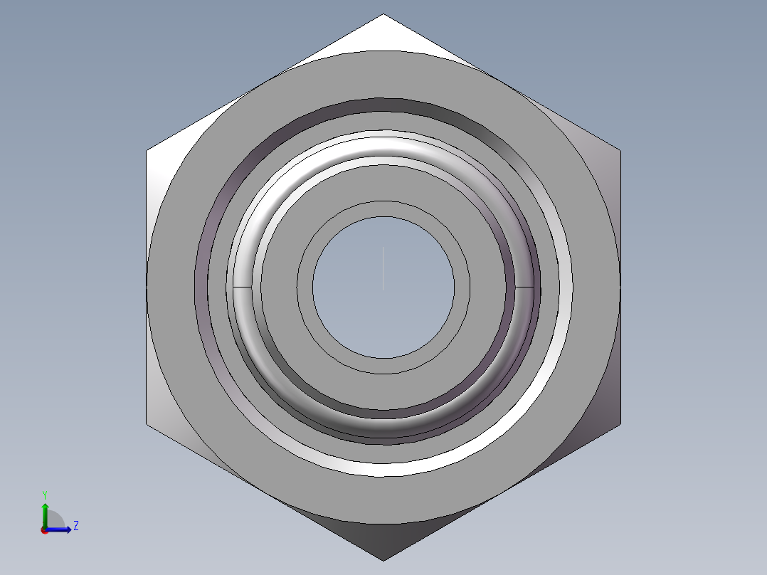 直通变径接头、2D-22-24左视图