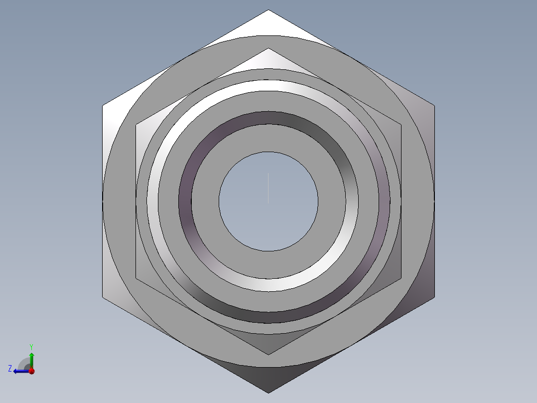 直通变径接头、2D-22-24右视图
