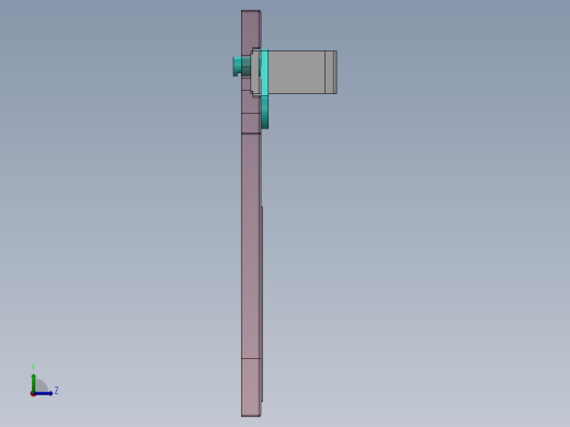 可调节手机车载支架左视缩略图