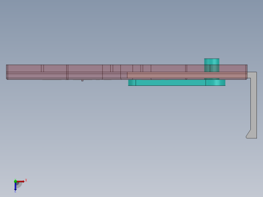 可调节手机车载支架俯视缩略图