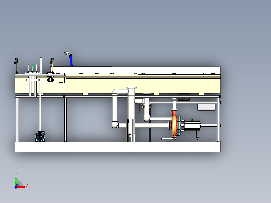 A2004277-电镀生产线前视图