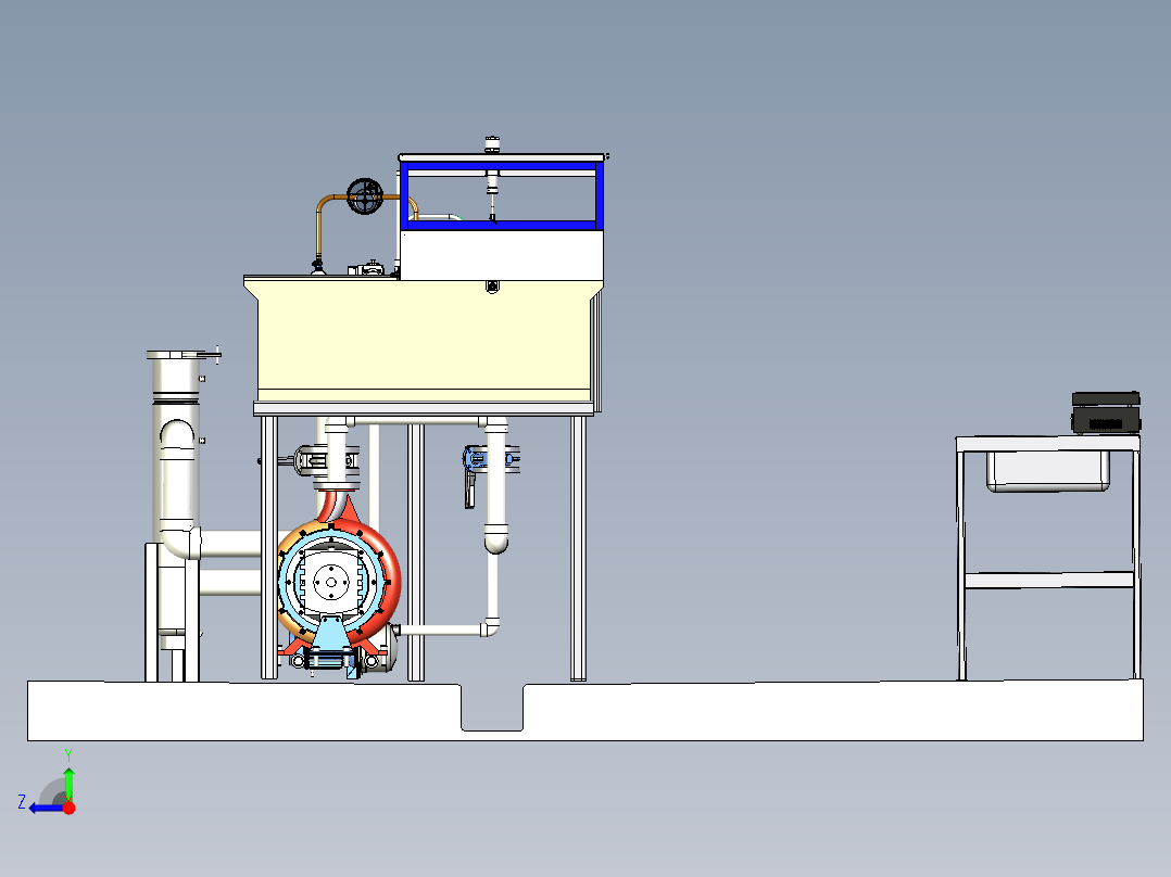 A2004277-电镀生产线右视图