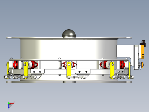B2004058-叶片挡板叶片阀俯视缩略图