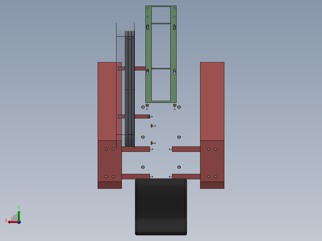 农业机械、播种机(55)后视图
