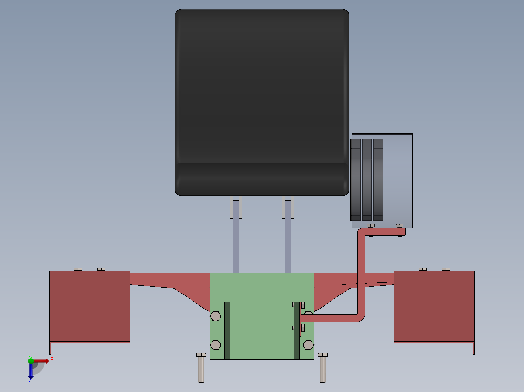 农业机械、播种机(55)俯视图