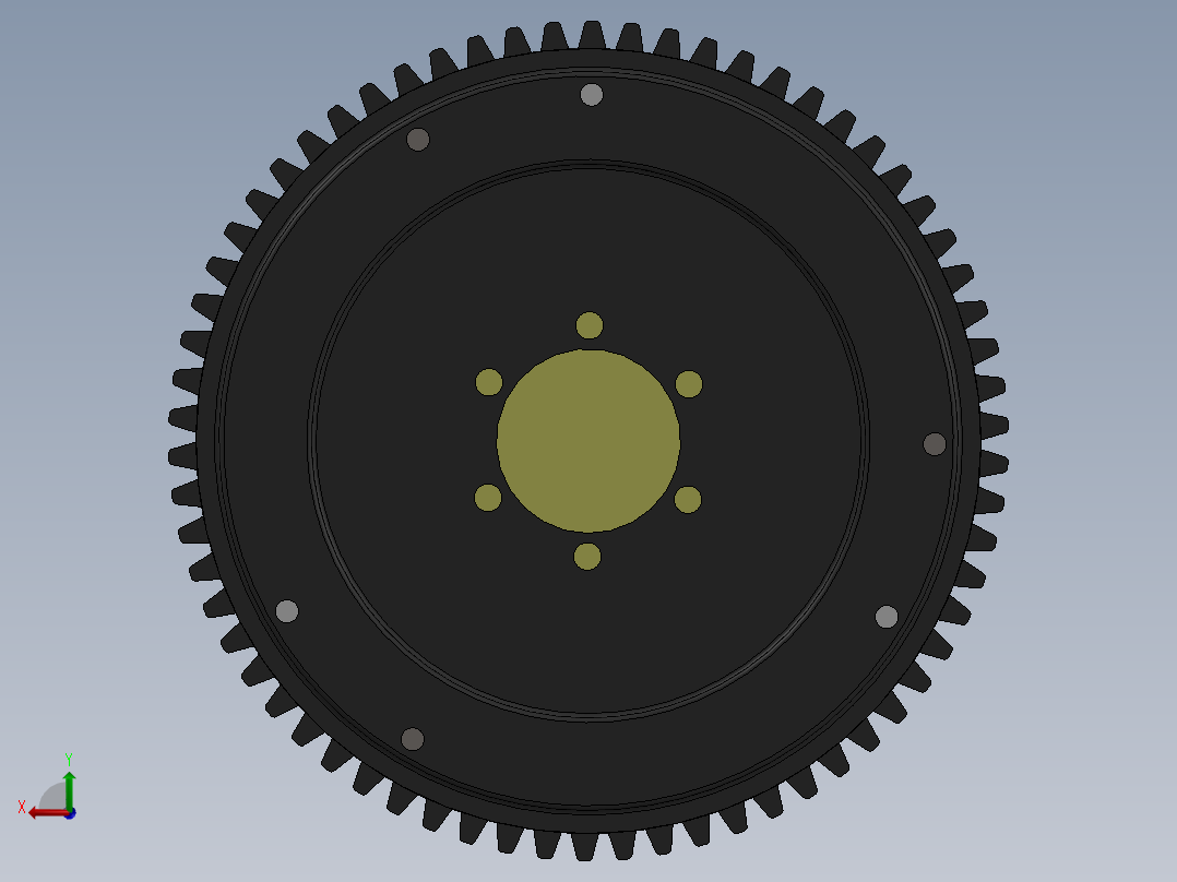 离合器(11)后视图