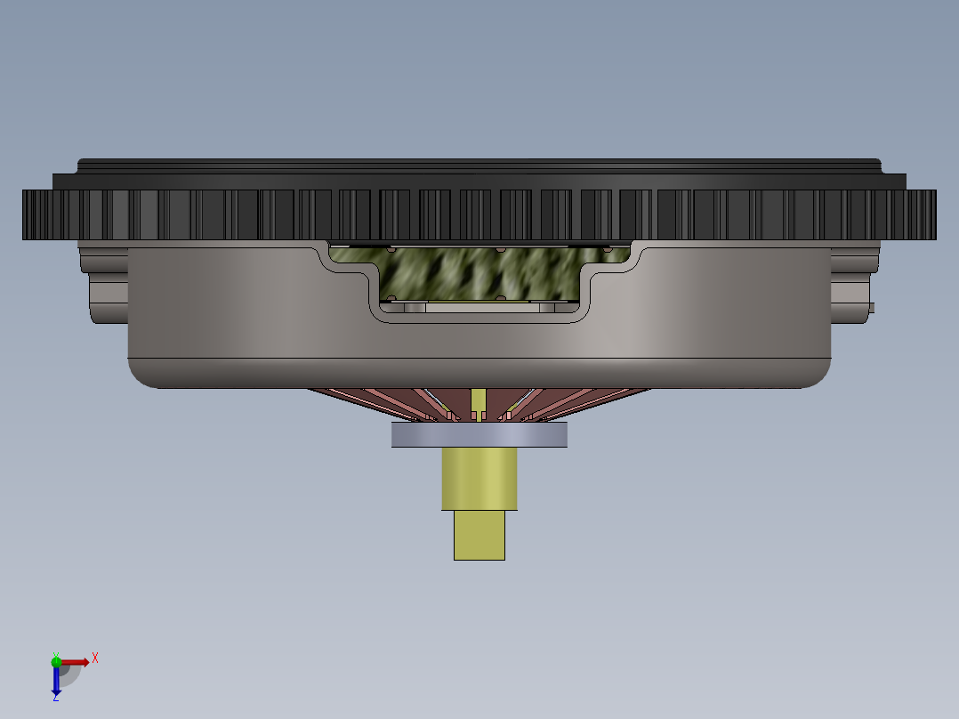 离合器(11)俯视图