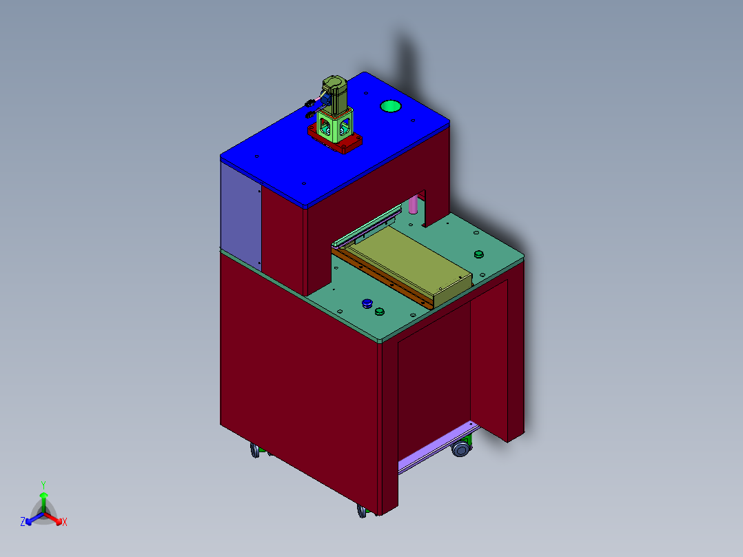 压头压力精确可控的压合机