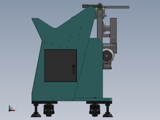 推板阶梯式提升式上料供料机702407前视缩略图