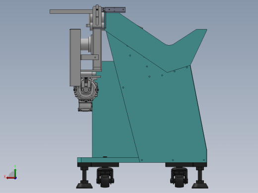 推板阶梯式提升式上料供料机702407后视缩略图
