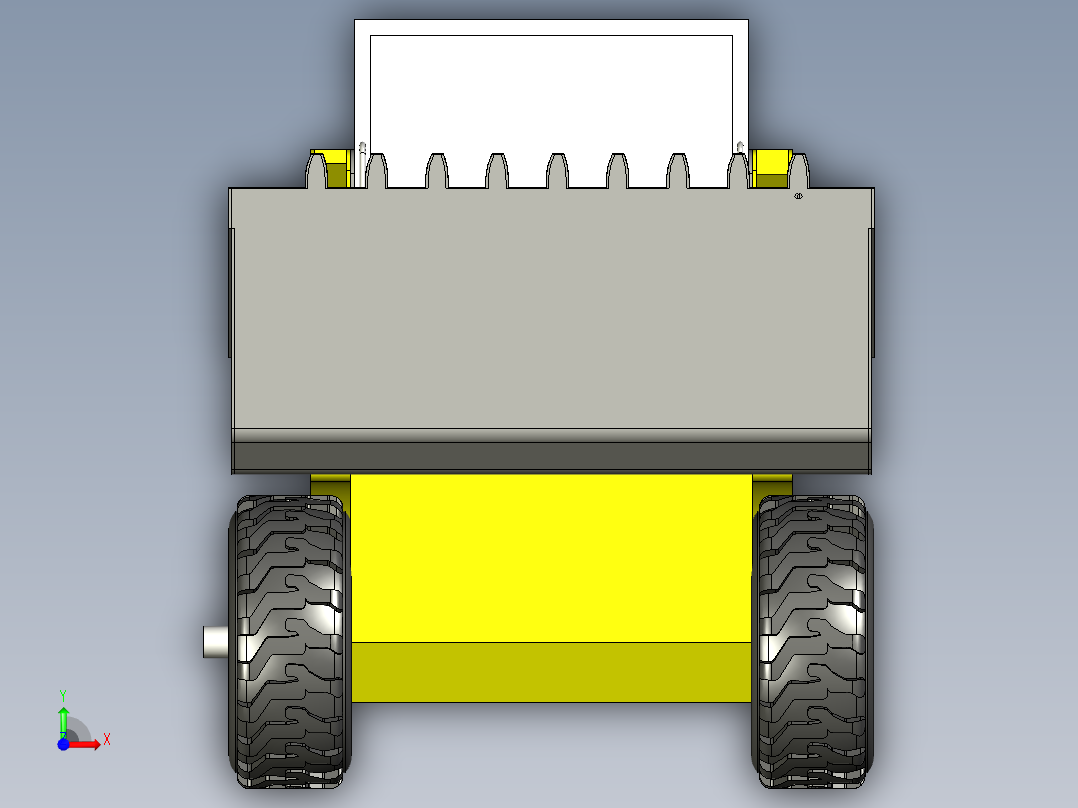 B3003993-装载机前视图