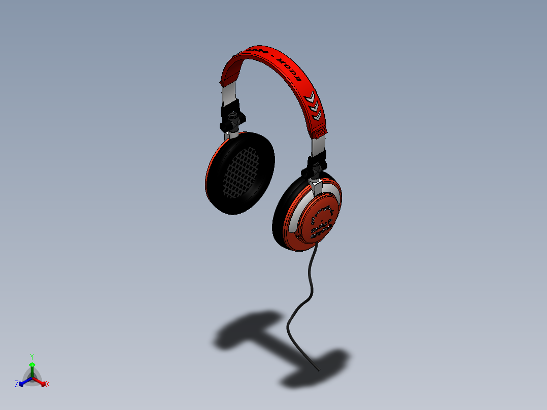 耳机(30)正等轴测图