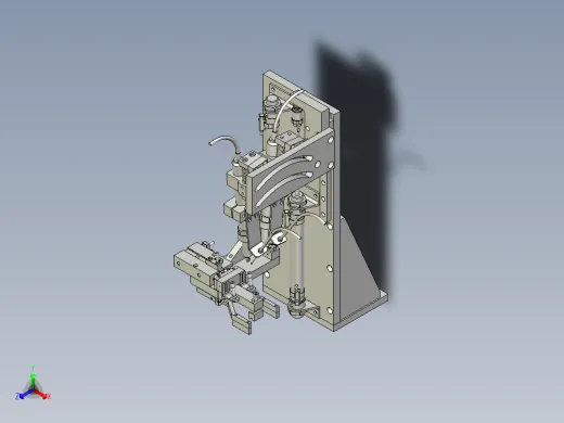 锡焊点焊装置3D模型