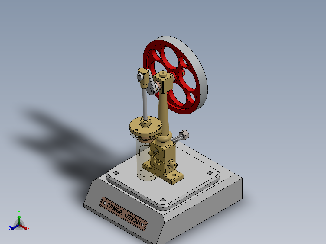 蒸汽机a-simple-oscillating-steam-engine-27-模型格式为 sw主视图