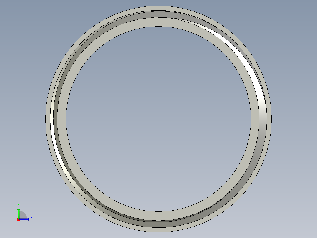 螺纹管水管接头-直通 DN25左视图