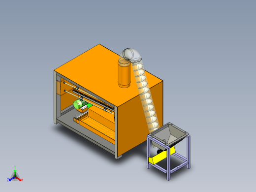种子筛选机   ug12正等轴测缩略图