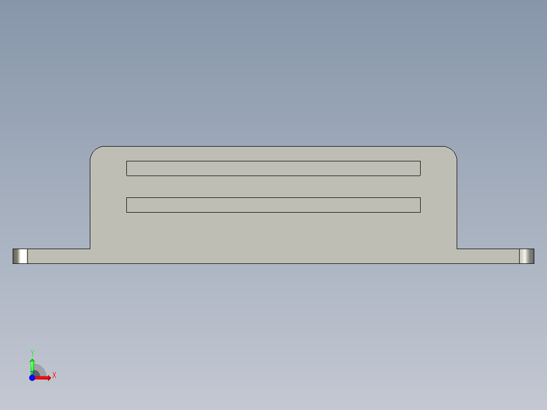 00-01-不锈钢门磁吸前视图