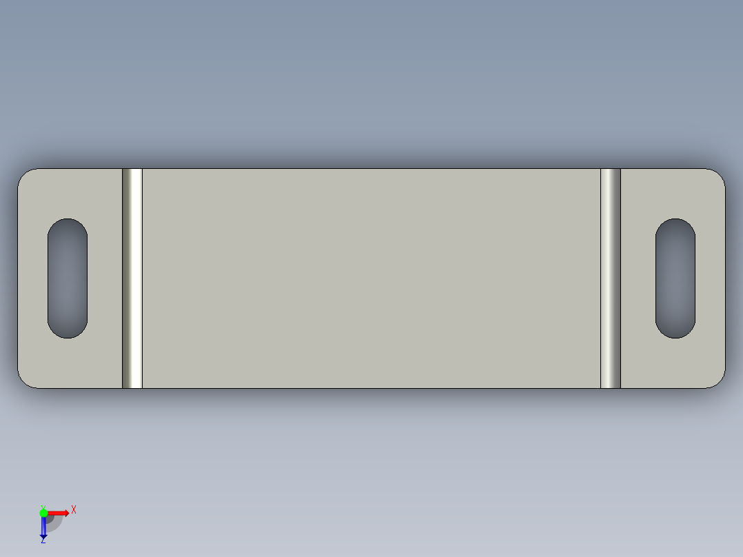 00-01-不锈钢门磁吸俯视图