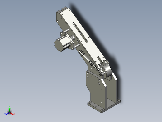 提升机翻转组件