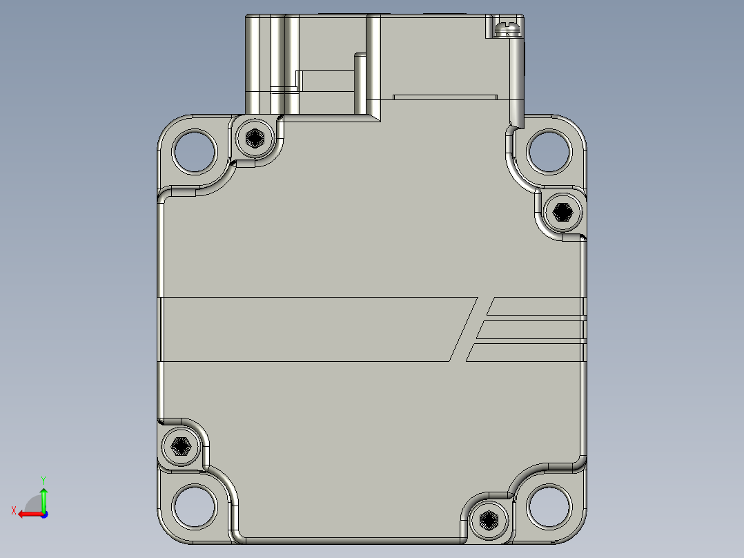 400W刹车MS1H4-40B30CB-A334Z外形图6后视图