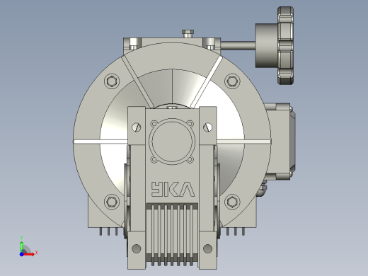 RVMB无级调速蜗轮减速机MB15-Y15-S-NMRV75-30前视缩略图