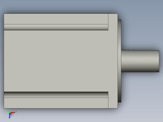 750W伺服电机-ACM2-08008H2F1-E23-65-TC俯视缩略图