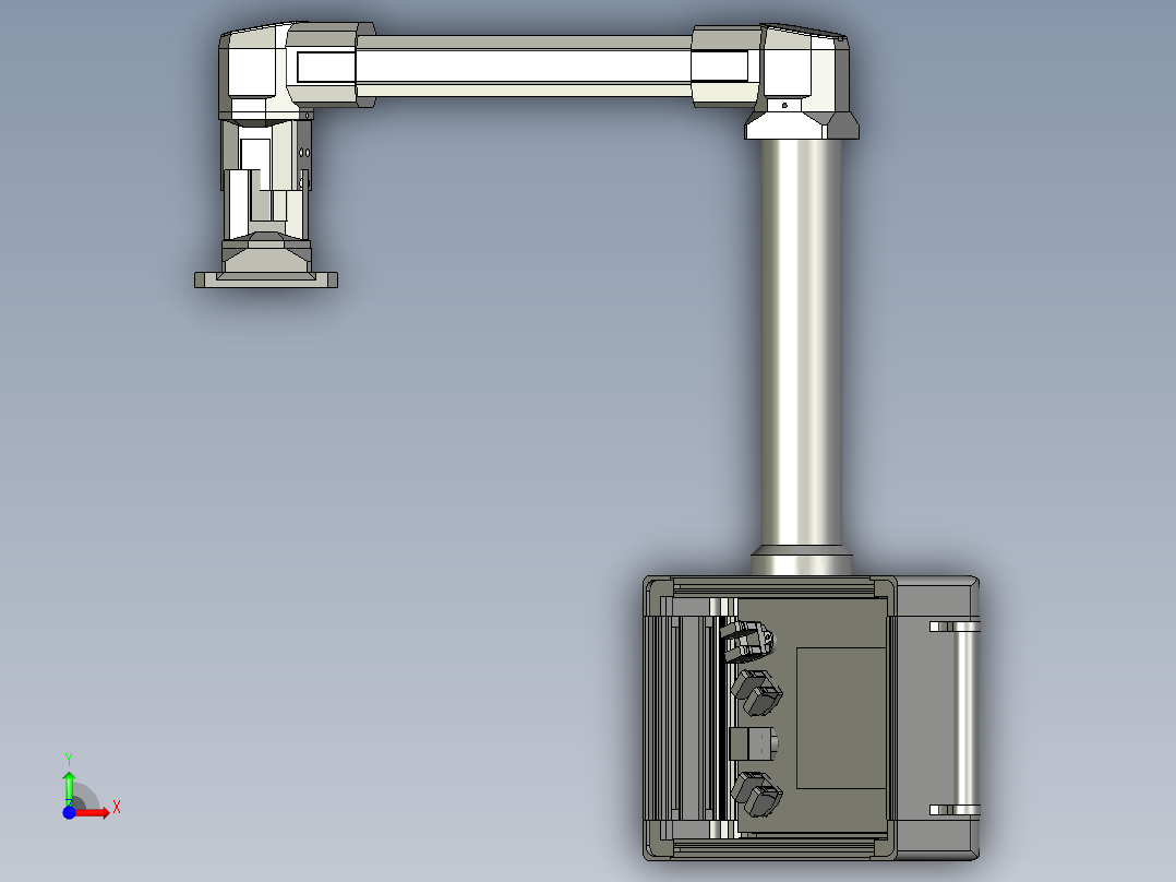 旋转触摸屏前视图