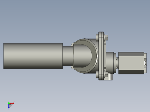 脉冲阀组件俯视缩略图