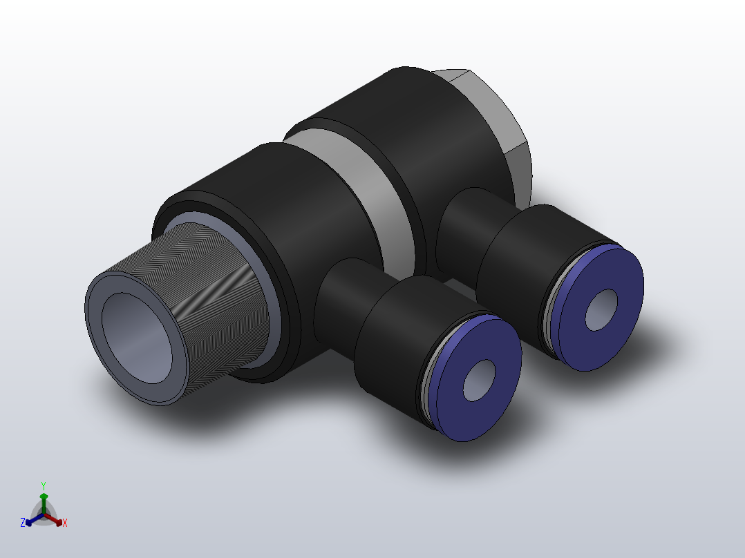 IPHT(2) 串联直角(2)_IPHT04-02(2)正等轴测图