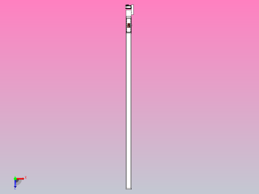 伺服电机集成皮带传动直线执行器TPA-OCB-120-224-L3350-ML-P75-N3俯视缩略图