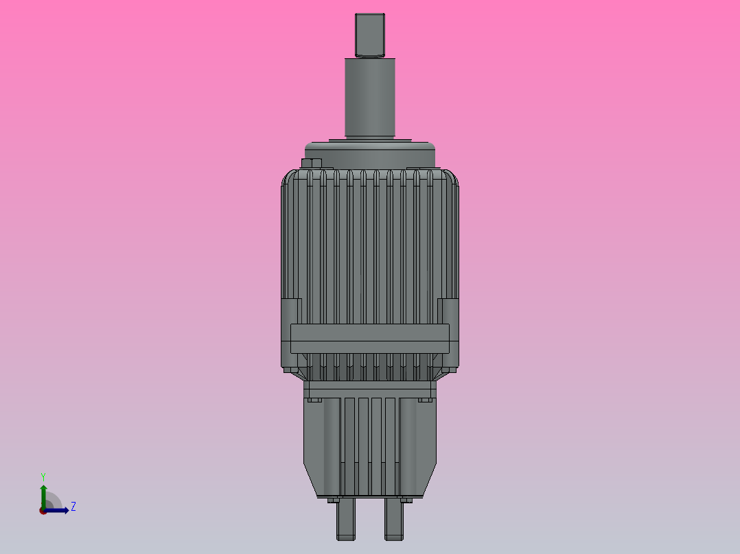 Ed(YTD)1250-60～Ed(YTD)4500-80系列电力液压推动器Ed1250-80 W.UL.DL.C.H.S左视图