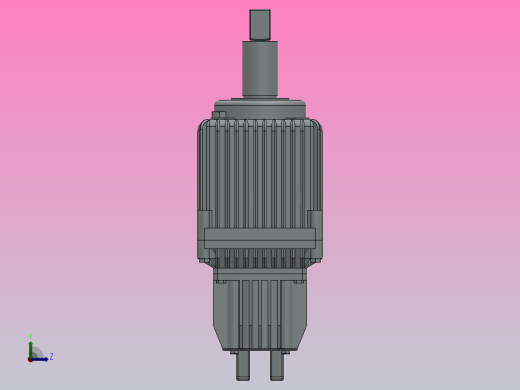 Ed(YTD)1250-60～Ed(YTD)4500-80系列电力液压推动器Ed1250-80 W.UL.DL.C.H.S左视缩略图