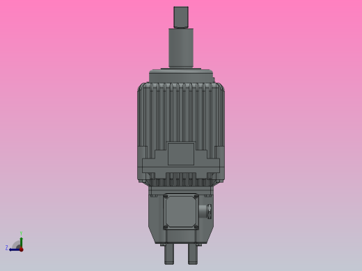 Ed(YTD)1250-60～Ed(YTD)4500-80系列电力液压推动器Ed1250-80 W.UL.DL.C.H.S右视缩略图
