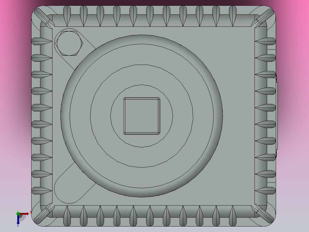 Ed(YTD)1250-60～Ed(YTD)4500-80系列电力液压推动器Ed1250-80 W.UL.DL.C.H.S俯视图