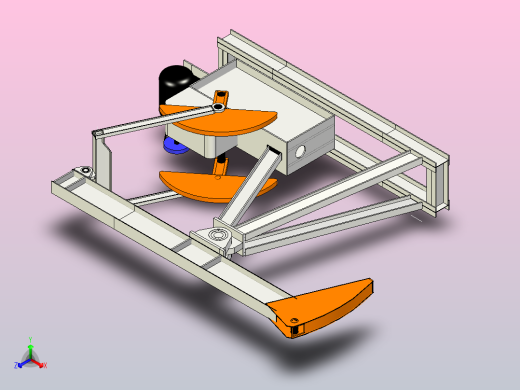 光束泵抽油杆脱离装置用于从地下深处抽取石油正等轴测缩略图