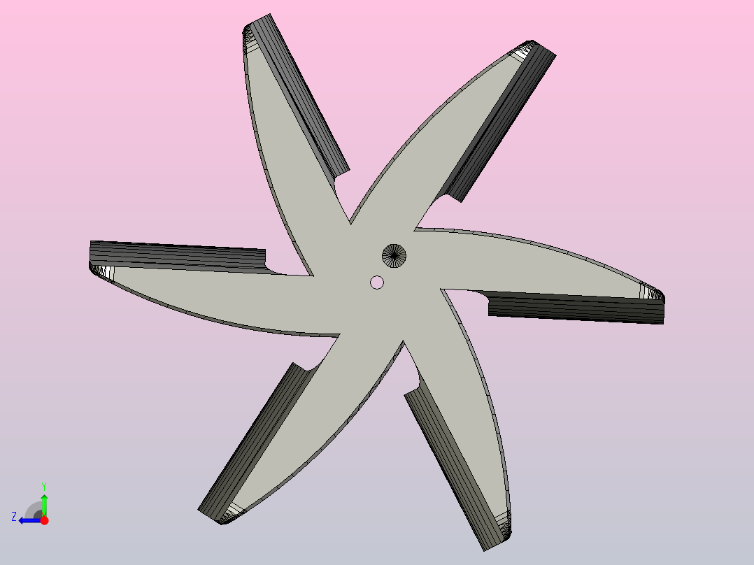 橡胶带动力船右视图