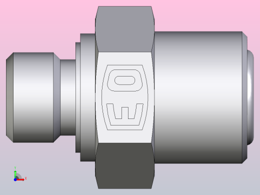 Lok公螺柱连接器4F42EDMLOS前视缩略图