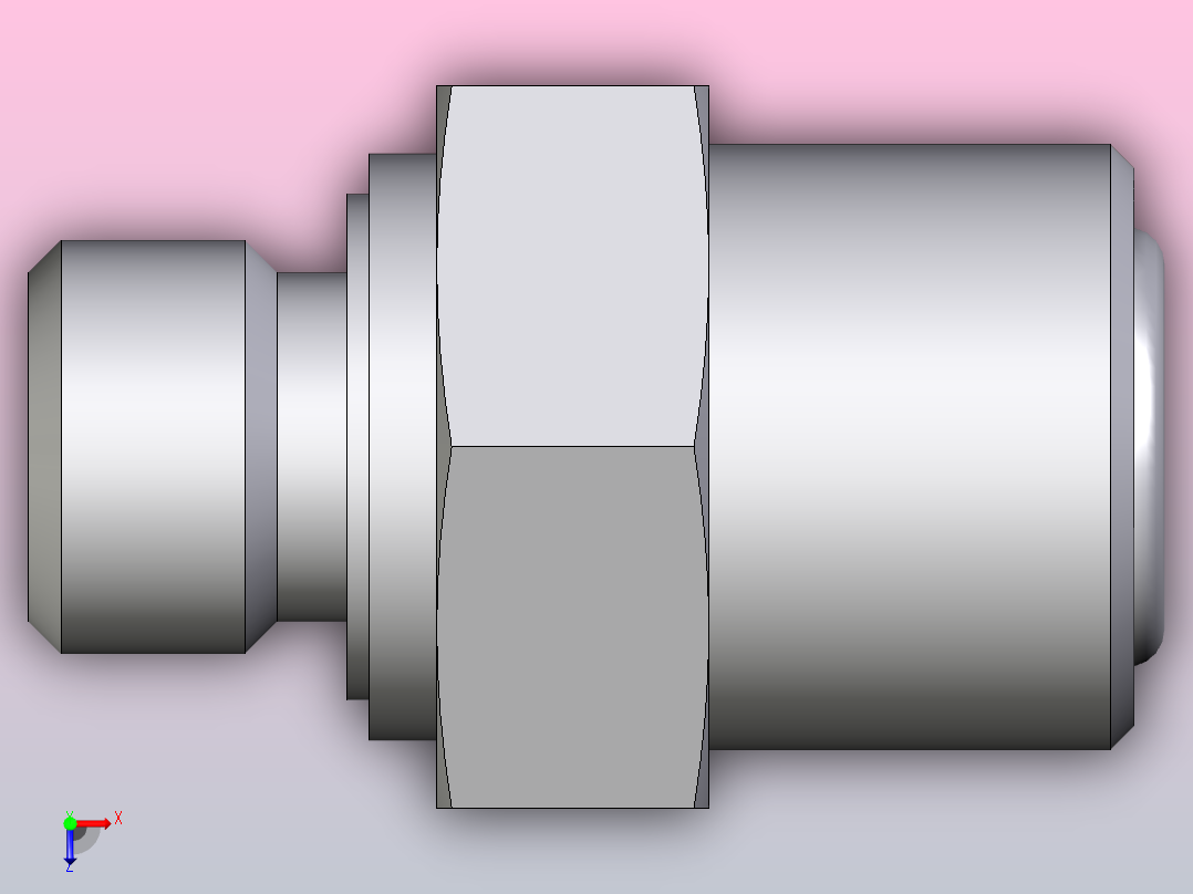 Lok公螺柱连接器4F42EDMLOS俯视图