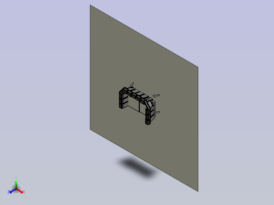 3D打印沙发 АЛЕКС ПЕТУХОВ正等轴测图