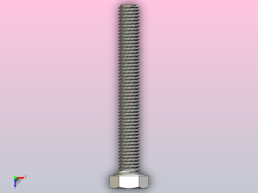 DIN_EN_ISO_4017_M8x65.ipt六角螺栓俯视缩略图