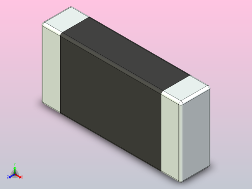 87x 片式电阻器封装 （SMD）RESC3216X70N